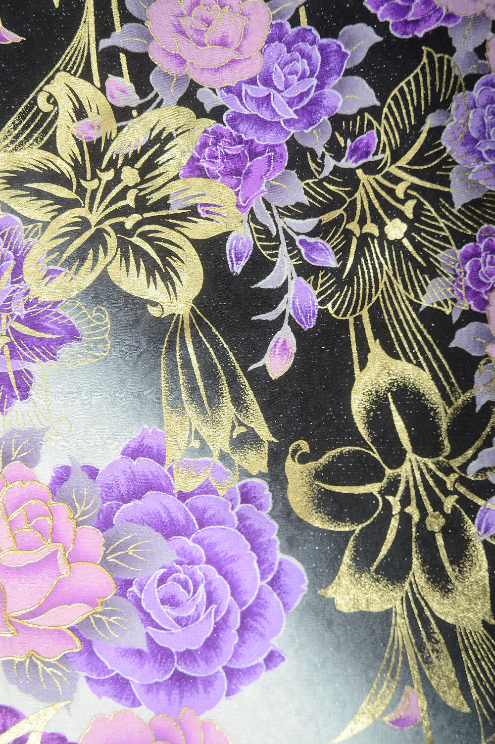 Long-sleeved kimono 6 items set / Furisode / FK#1-368