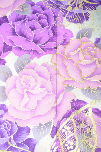 Long-sleeved kimono 6 items set / Furisode / FK#1-368