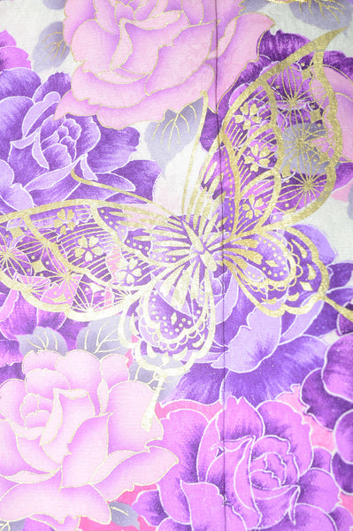 Long-sleeved kimono 6 items set / Furisode / FK#1-368