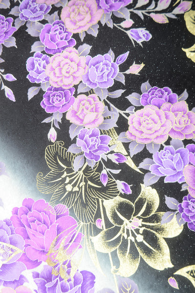 Long-sleeved kimono 6 items set / Furisode / FK#1-368