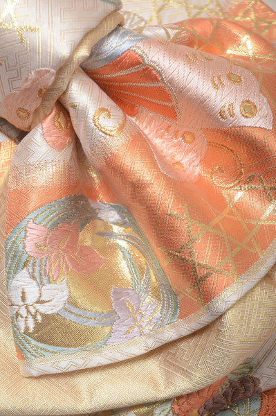 Long-sleeved kimono 6 items set / Furisode / FK#1-368