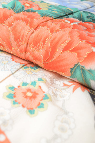 Long-sleeved kimono / Furisode / FK#1-292