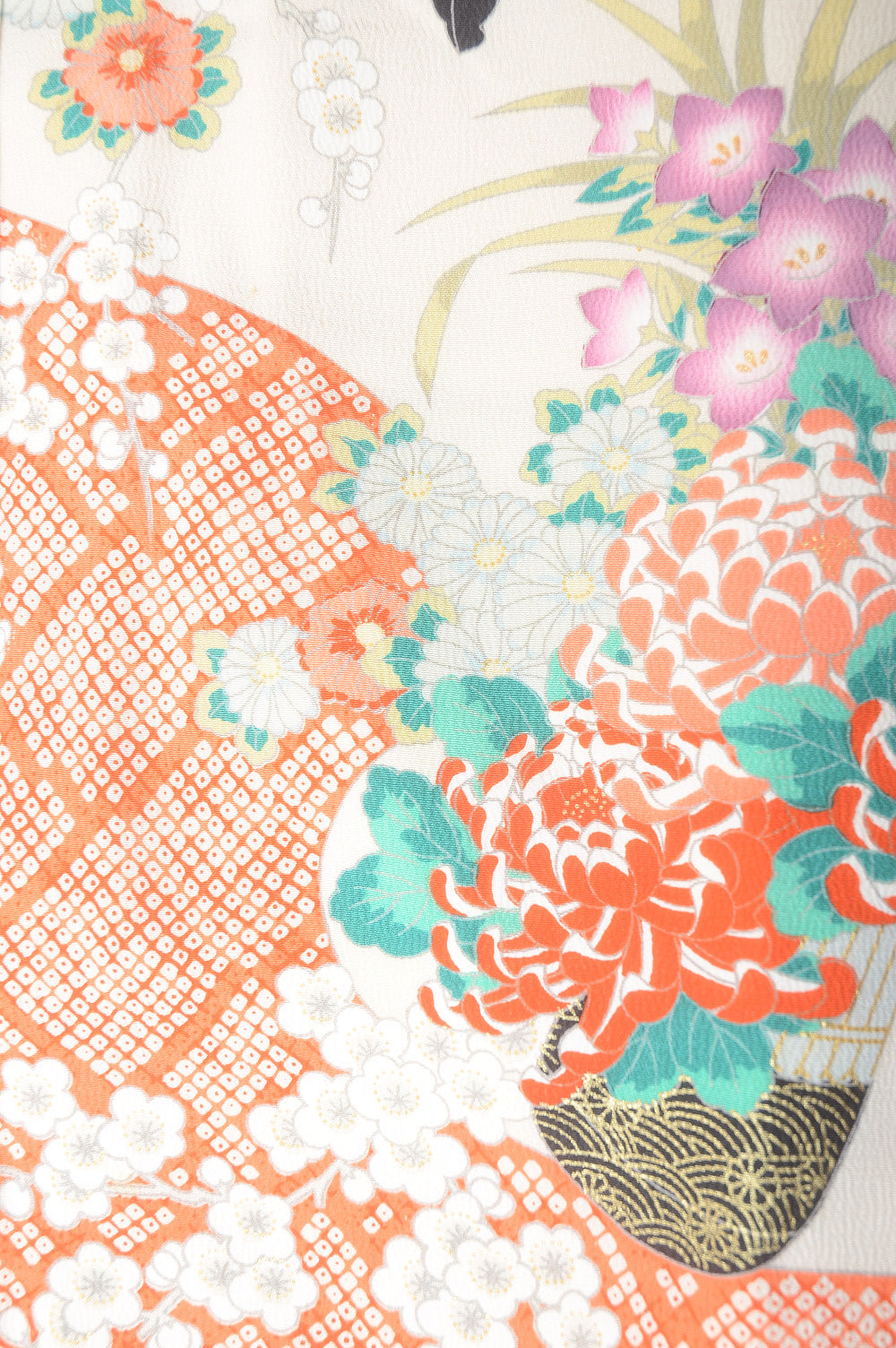 Long-sleeved kimono / Furisode / FK#1-292