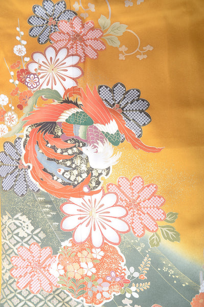 Long-sleeved kimono 6 items set / Furisode / FK#1-299