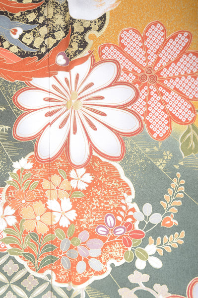 Long-sleeved kimono 6 items set / Furisode / FK#1-299