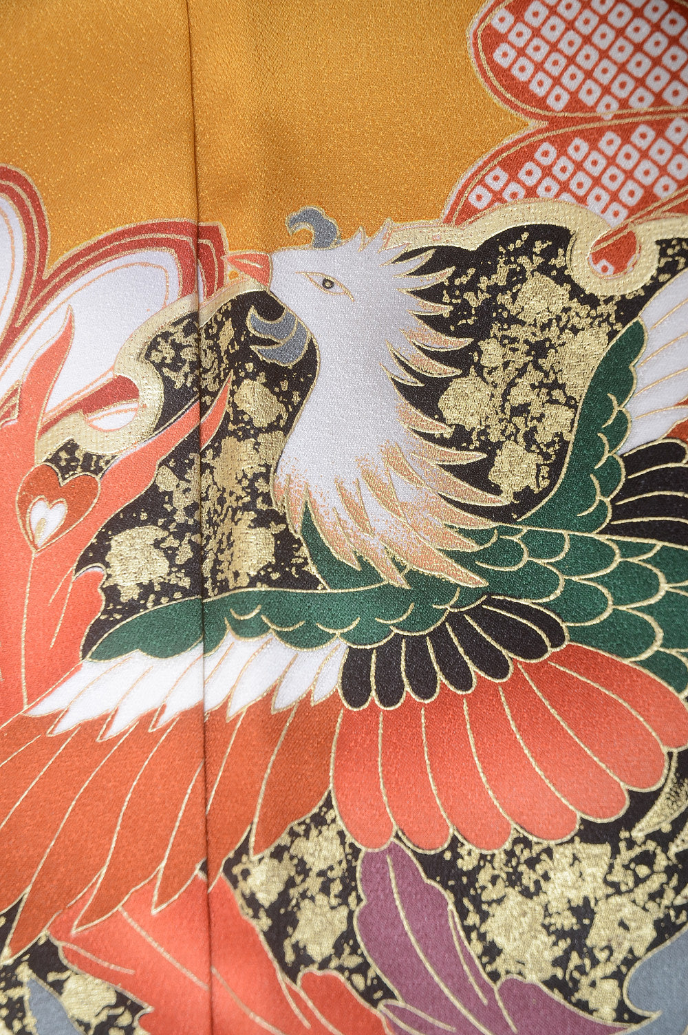 Long-sleeved kimono 6 items set / Furisode / FK#1-299