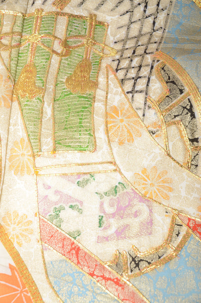 Long-sleeved kimono 6 items set / Furisode / FK#1-300