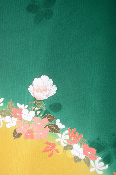 Long-sleeved kimono 6 items set / Furisode / FK#1-303