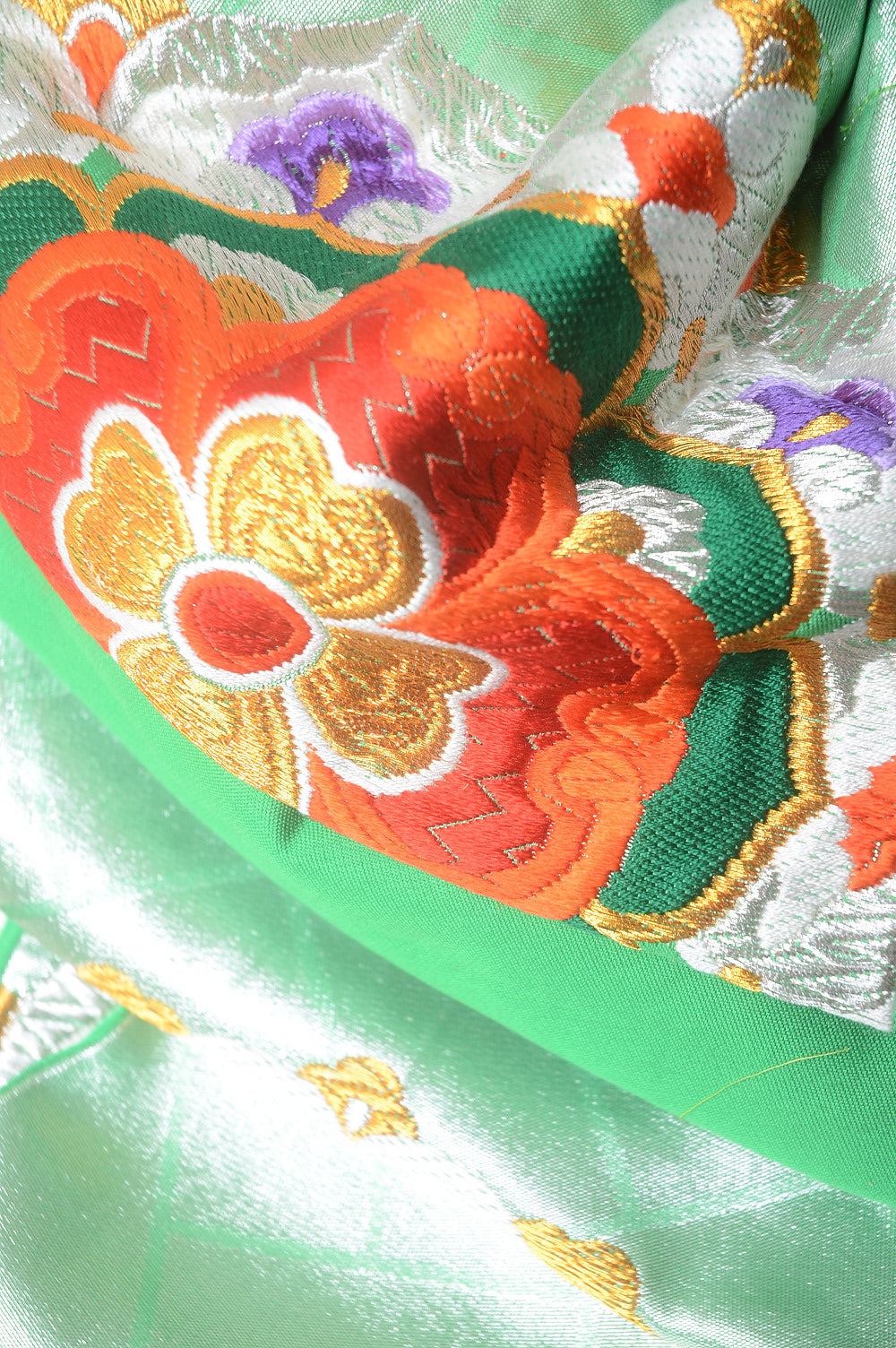 Long-sleeved kimono 6 items set / Furisode / FK#1-303