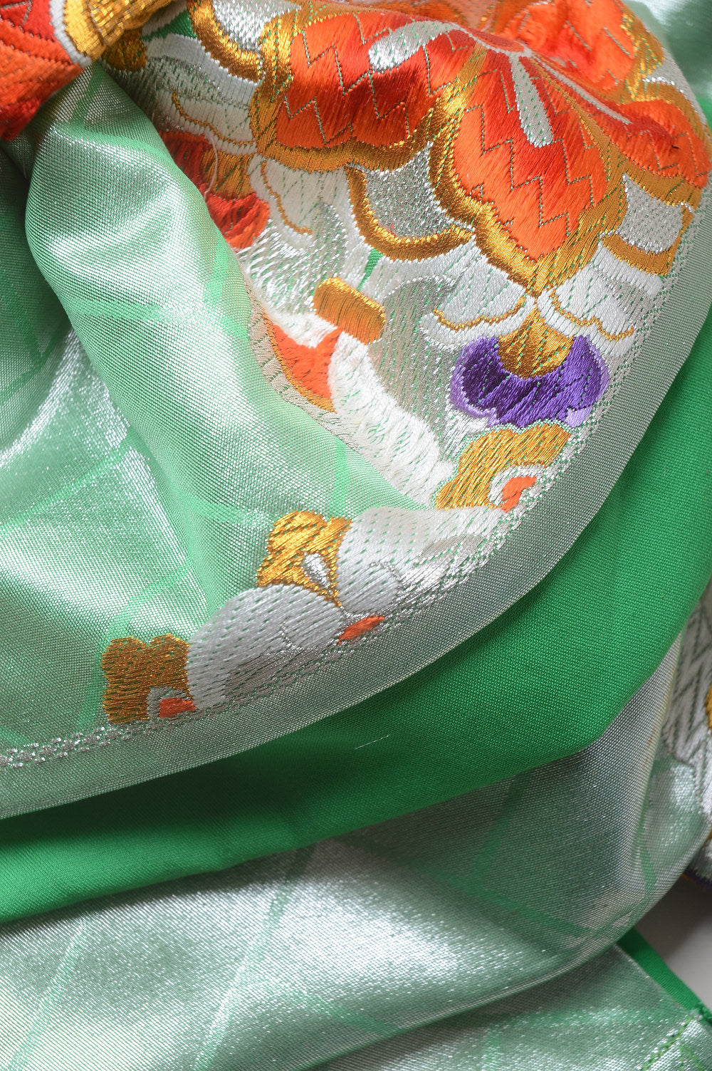 Long-sleeved kimono 6 items set / Furisode / FK#1-303