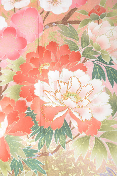 Long-sleeved kimono 6 items set / Furisode / FK#1-304