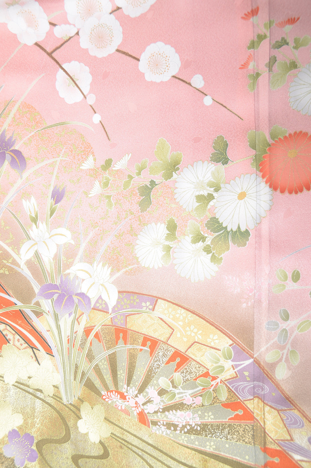 Long-sleeved kimono 6 items set / Furisode / FK#1-304