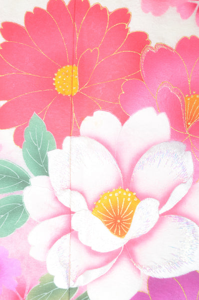 Long-sleeved kimono 6 items set / Furisode / FK#1-306