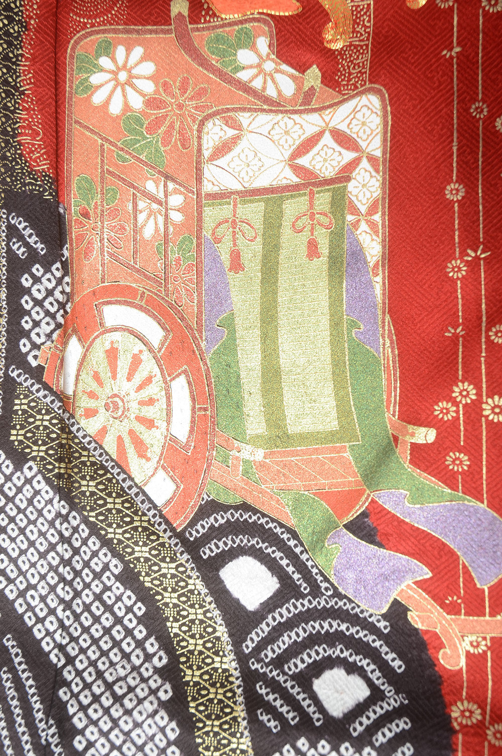 Long-sleeved kimono 6 items set / Furisode / FK#1-307