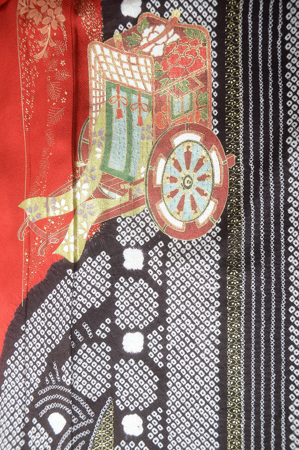 Long-sleeved kimono 6 items set / Furisode / FK#1-307