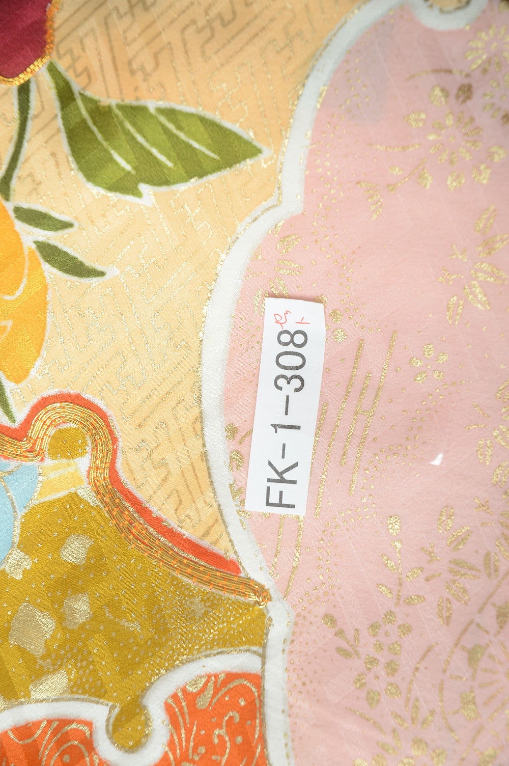 Long-sleeved kimono 6 items set / Furisode / FK#1-308