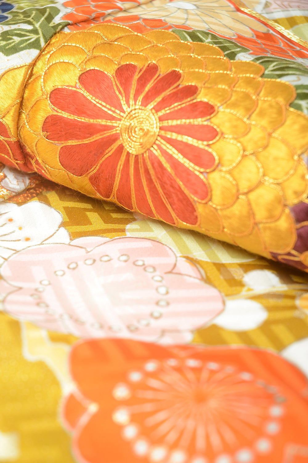 Long-sleeved kimono 6 items set / Furisode / FK#1-308