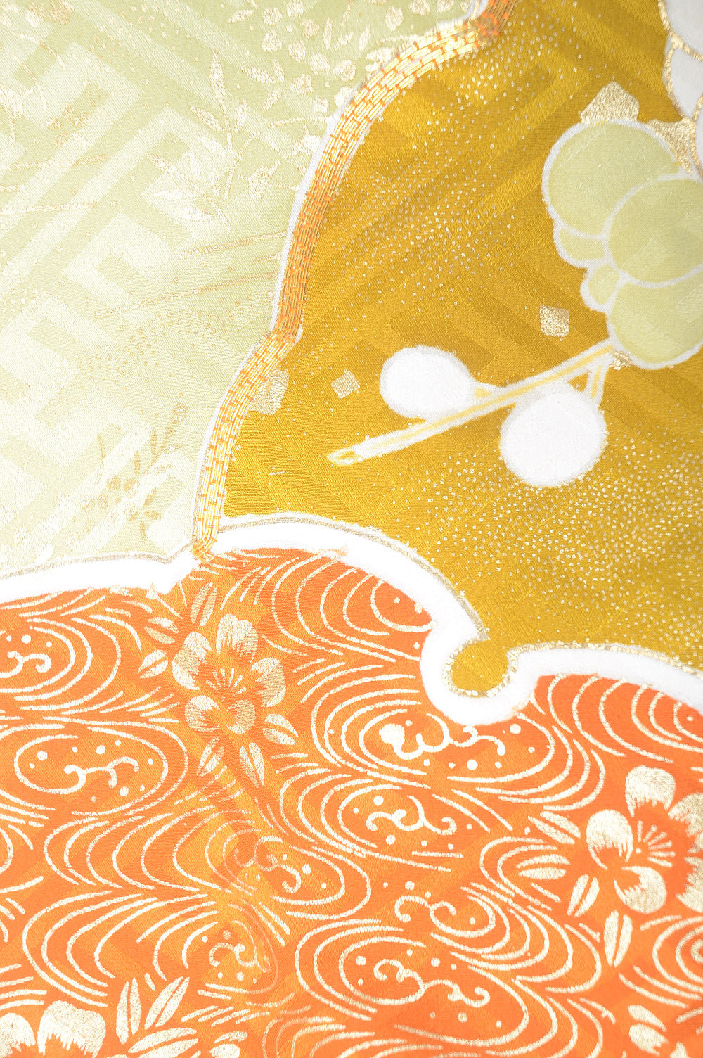 Long-sleeved kimono 6 items set / Furisode / FK#1-308