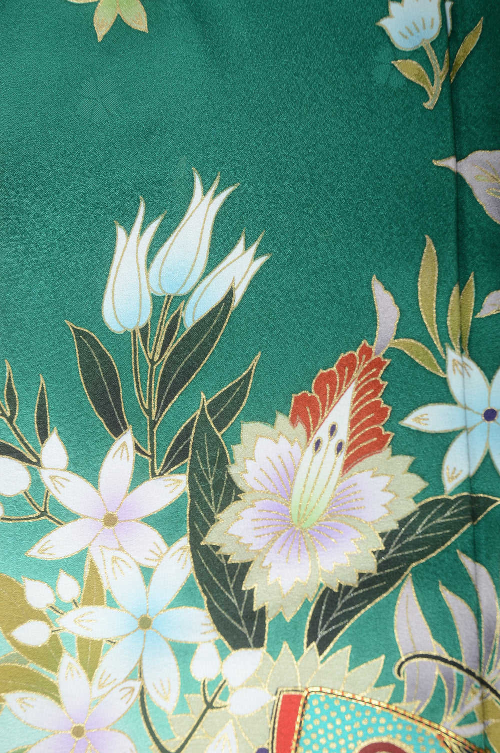 Long-sleeved kimono 6 items set / Furisode / FK#1-310