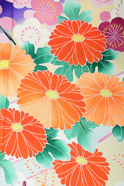 Long-sleeved kimono / Furisode / FK#619