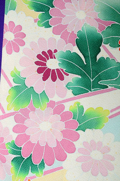 Long-sleeved kimono / Furisode / FK#619