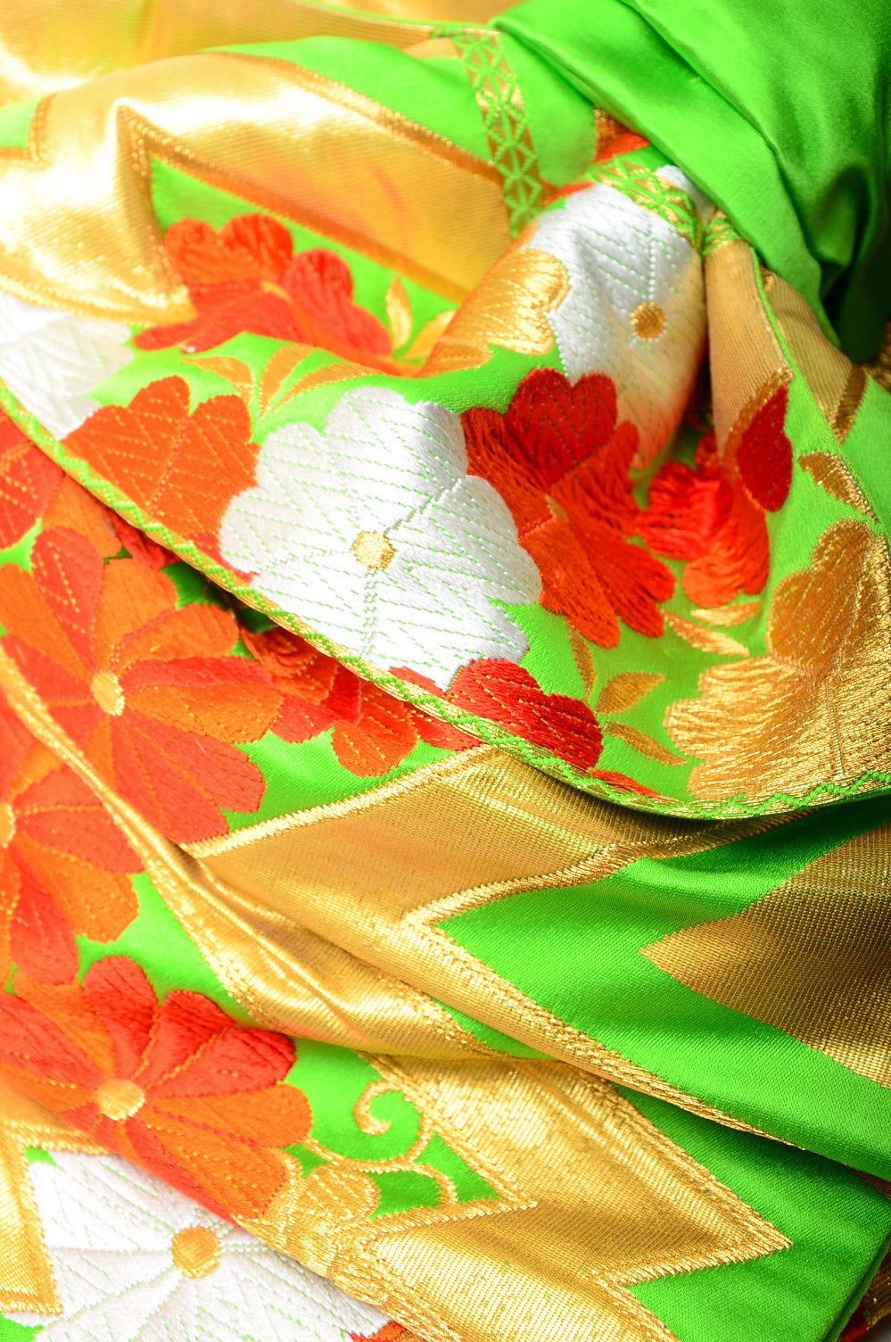 Traditional obi ( Pre-tied ) / TM #475