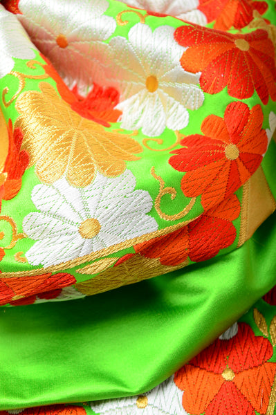 Traditional obi ( Pre-tied ) / TM #475