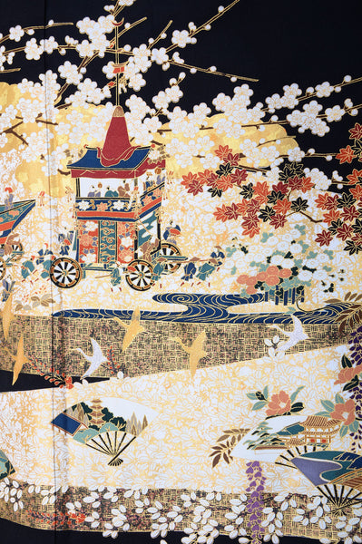 Japanese kimono 6 items set / BK#442