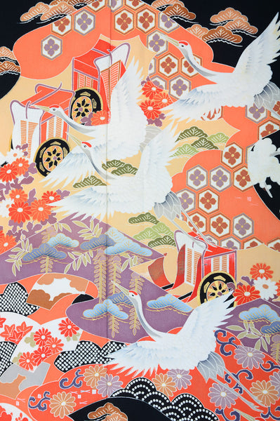 Japanese kimono 6 items set / BK#445