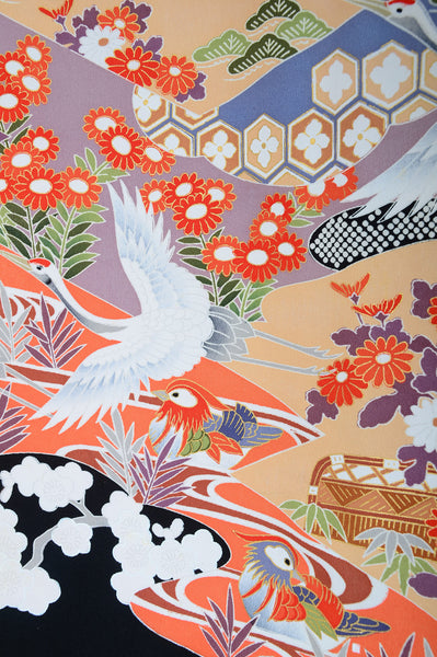 Japanese kimono 6 items set / BK#445
