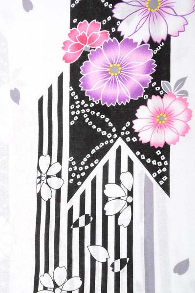 Japanese yukata kimono / H #400