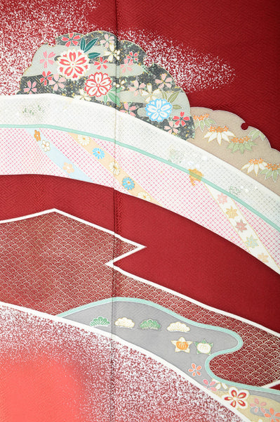 Japanese kimono 6 items set / TK #978