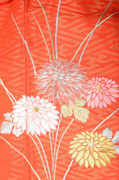 Long-sleeved kimono 6 items set / Furisode / FK#732