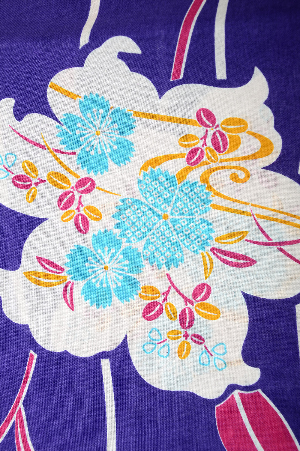 Japanese yukata kimono / H #370