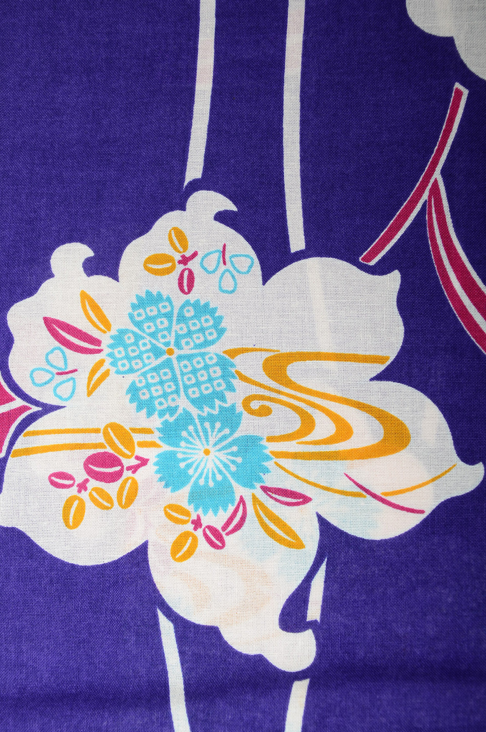 Japanese yukata kimono / H #370