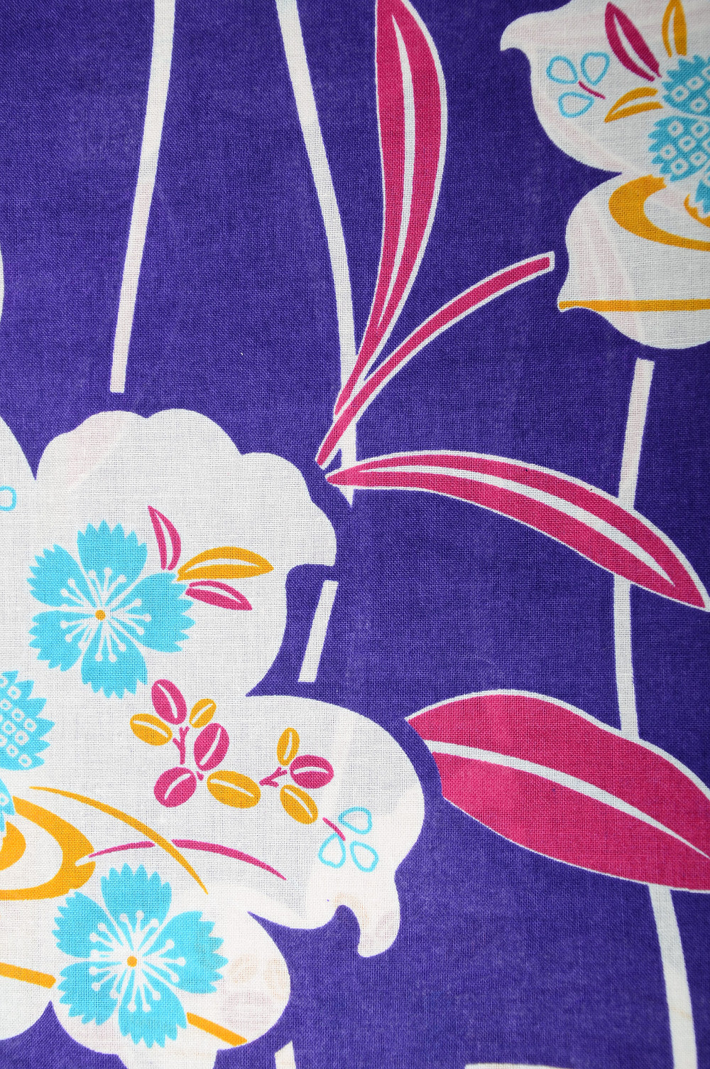 Japanese yukata kimono / H #370