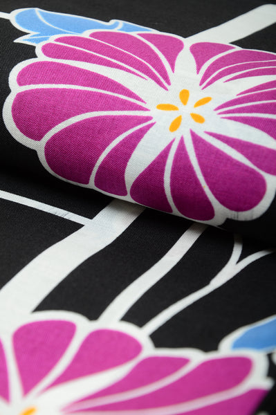 Japanese yukata kimono / H #379