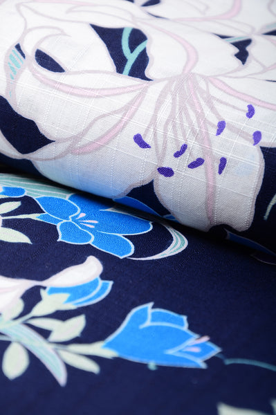 Japanese yukata kimono / D #141