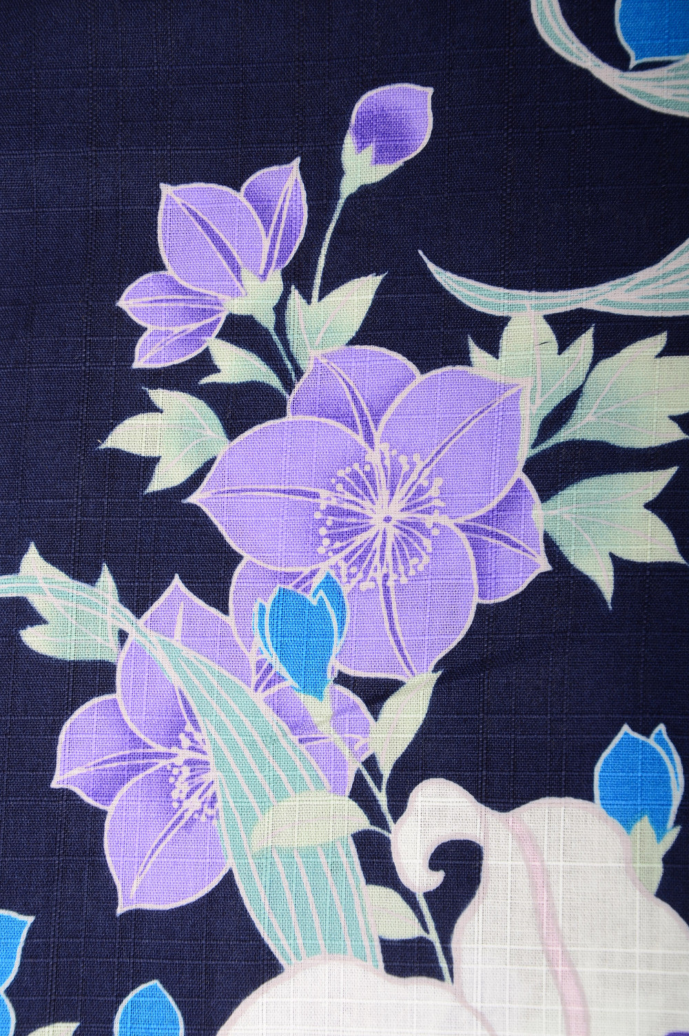 Japanese yukata kimono / D #141