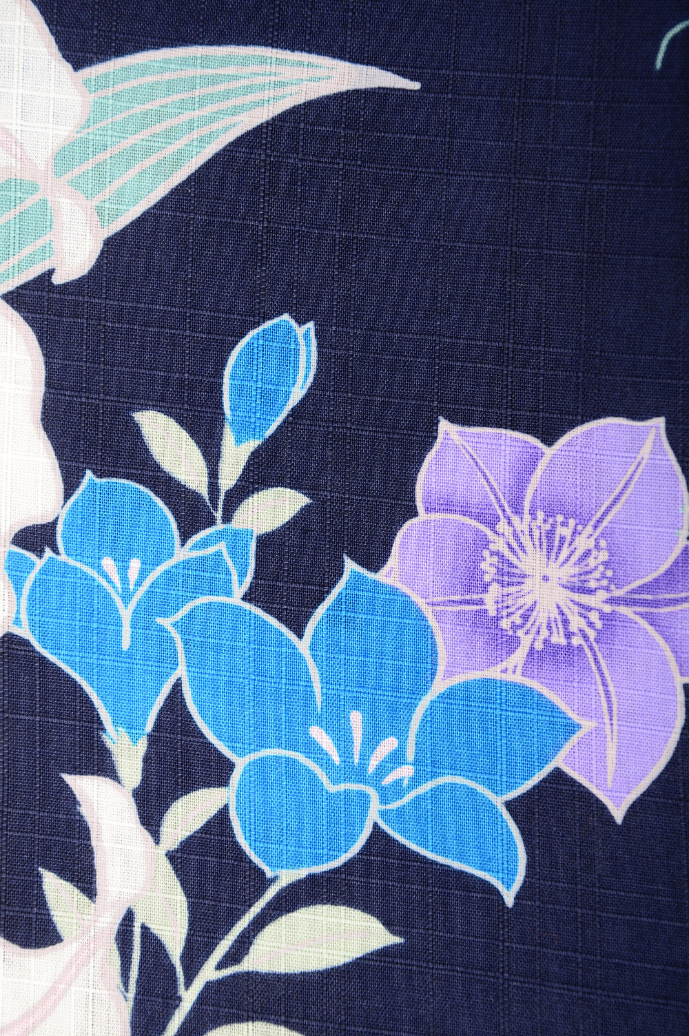 Japanese yukata kimono / D #141