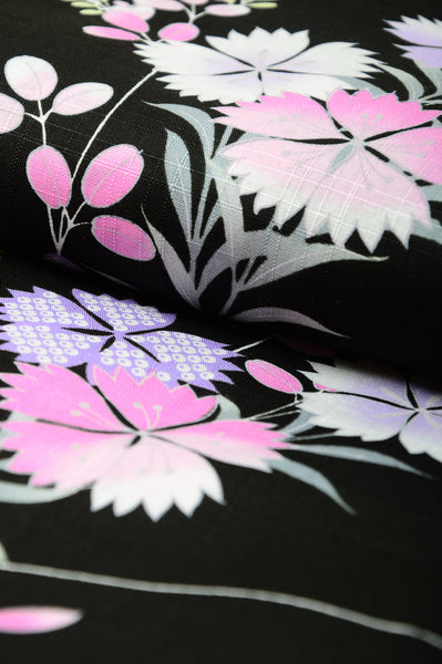 Japanese yukata kimono / D #142