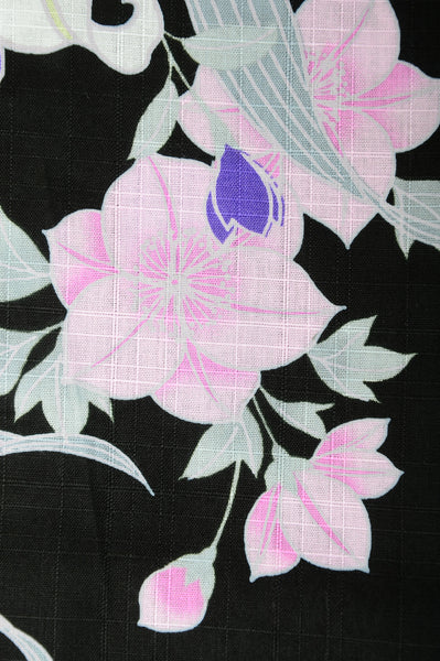 Japanese yukata kimono / D #143