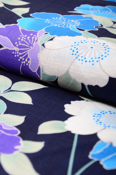 Japanese yukata kimono / D #144