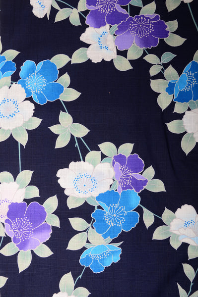 Japanese yukata kimono / D #144
