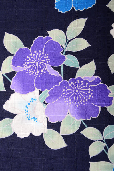 Japanese yukata kimono / D #144