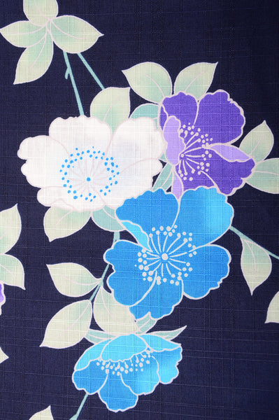 Japanese yukata kimono / D #144