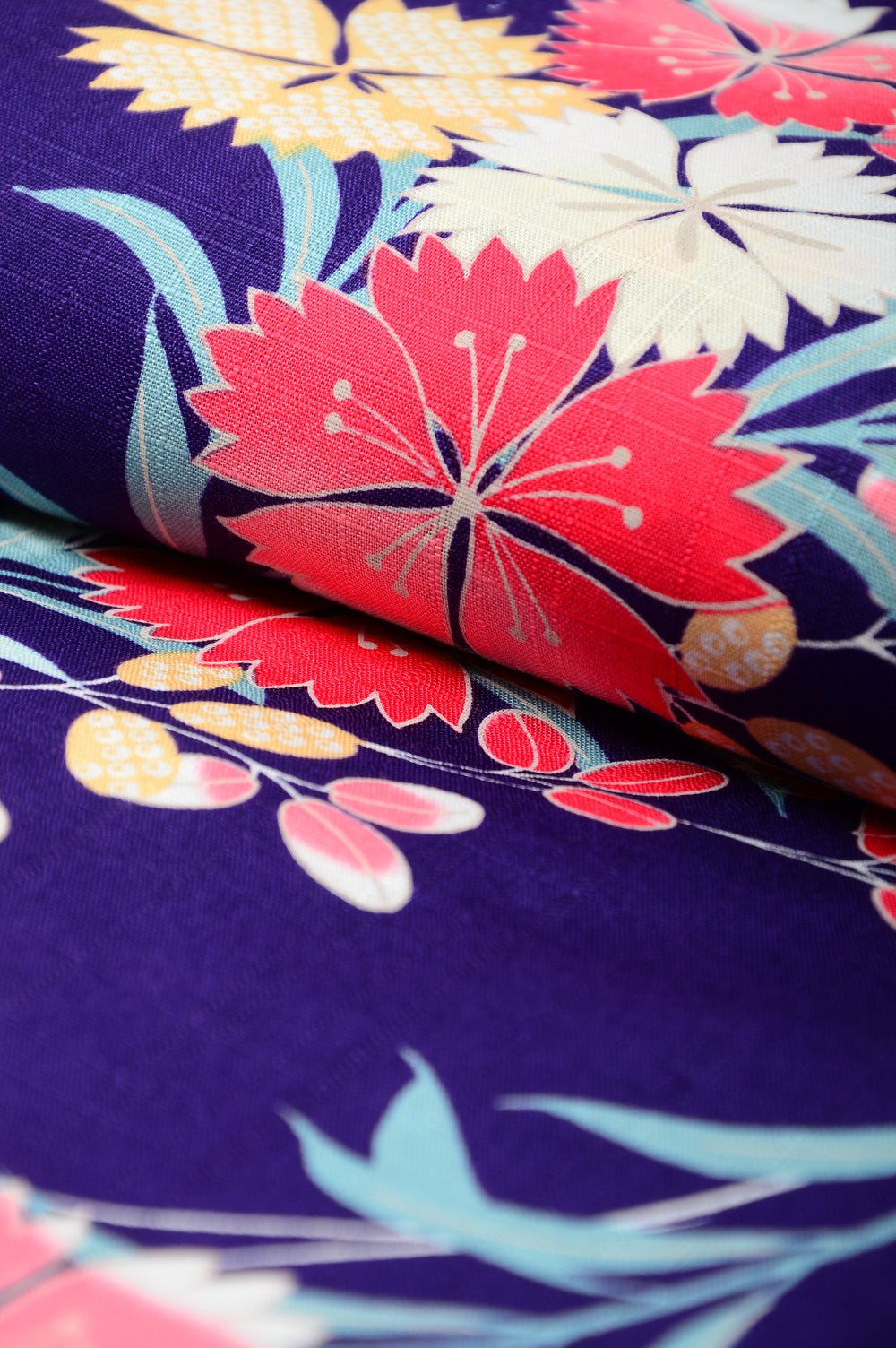 Japanese yukata kimono / D #146
