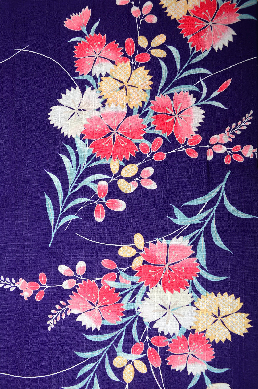 Japanese yukata kimono / D #146