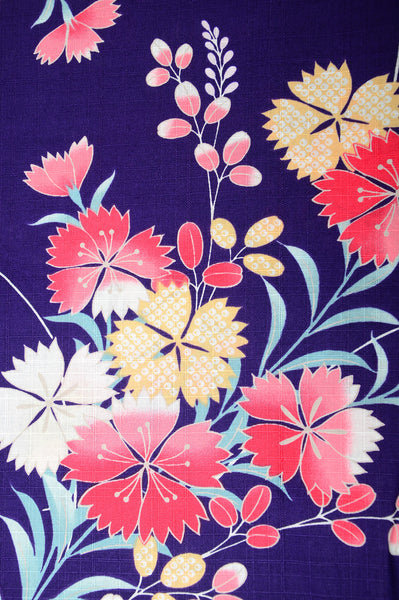 Japanese yukata kimono / D #146