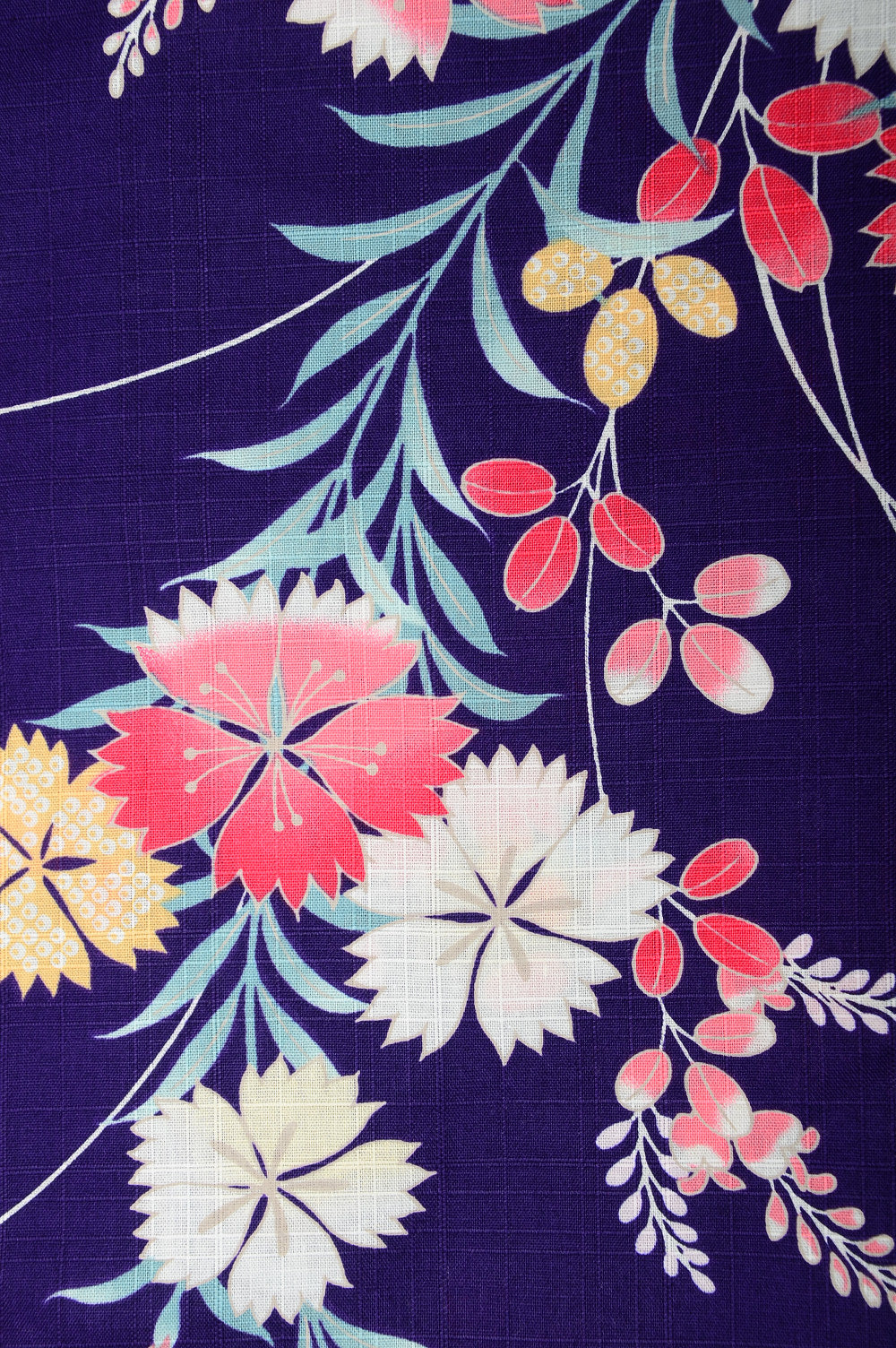 Japanese yukata kimono / D #146